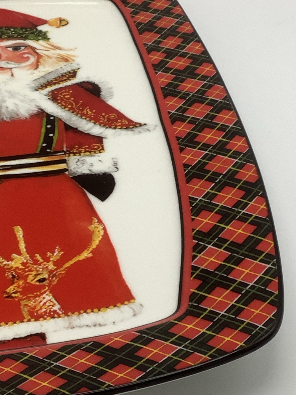 MacKenzie-Childs Santa Nutcracker Cookie/Serving Plate - Picture 8 of 10